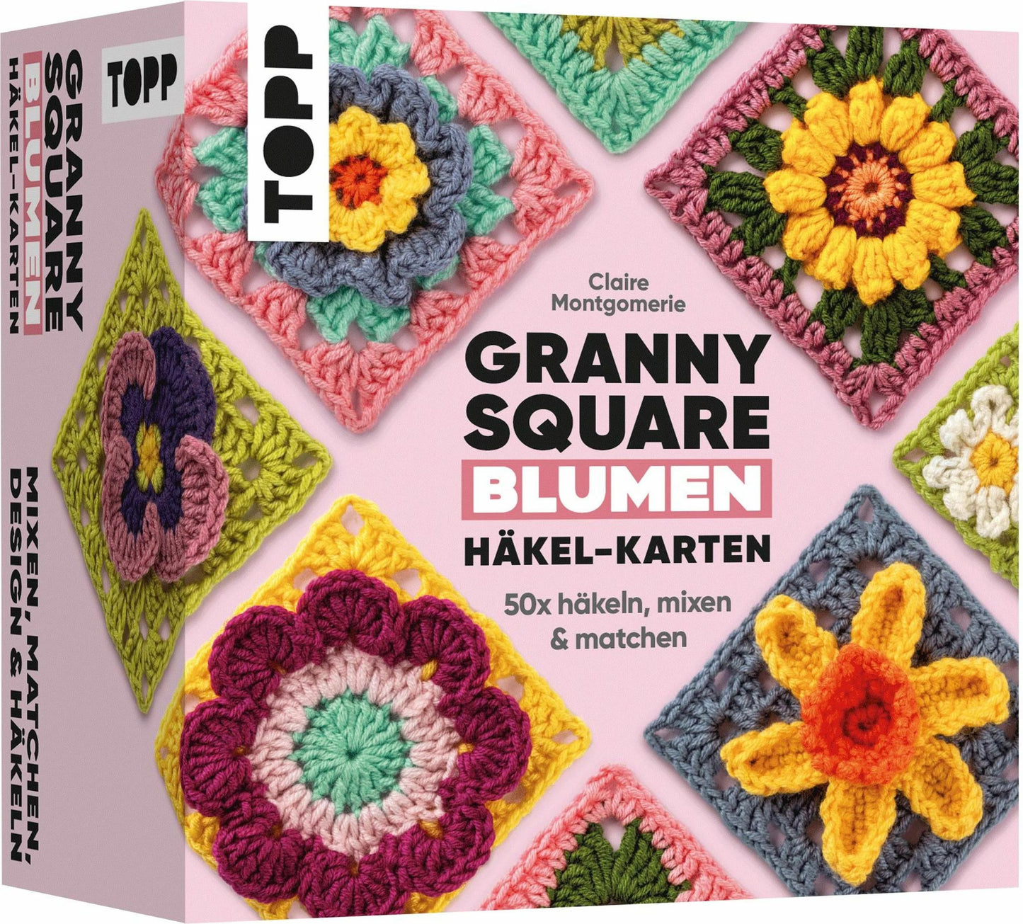 Crochet Granny Square Fleurs Mix & Match – 50 modèles à combiner