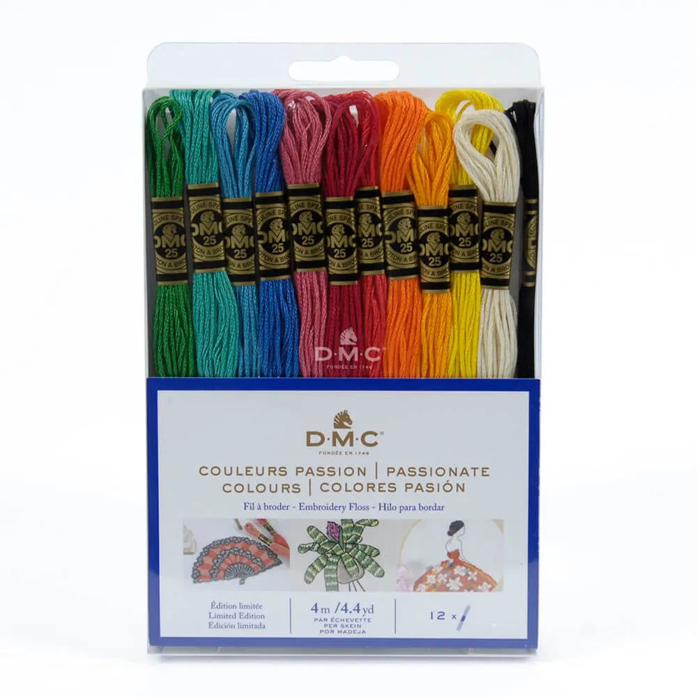 Assortiment de fils à broder mouliné - DMC