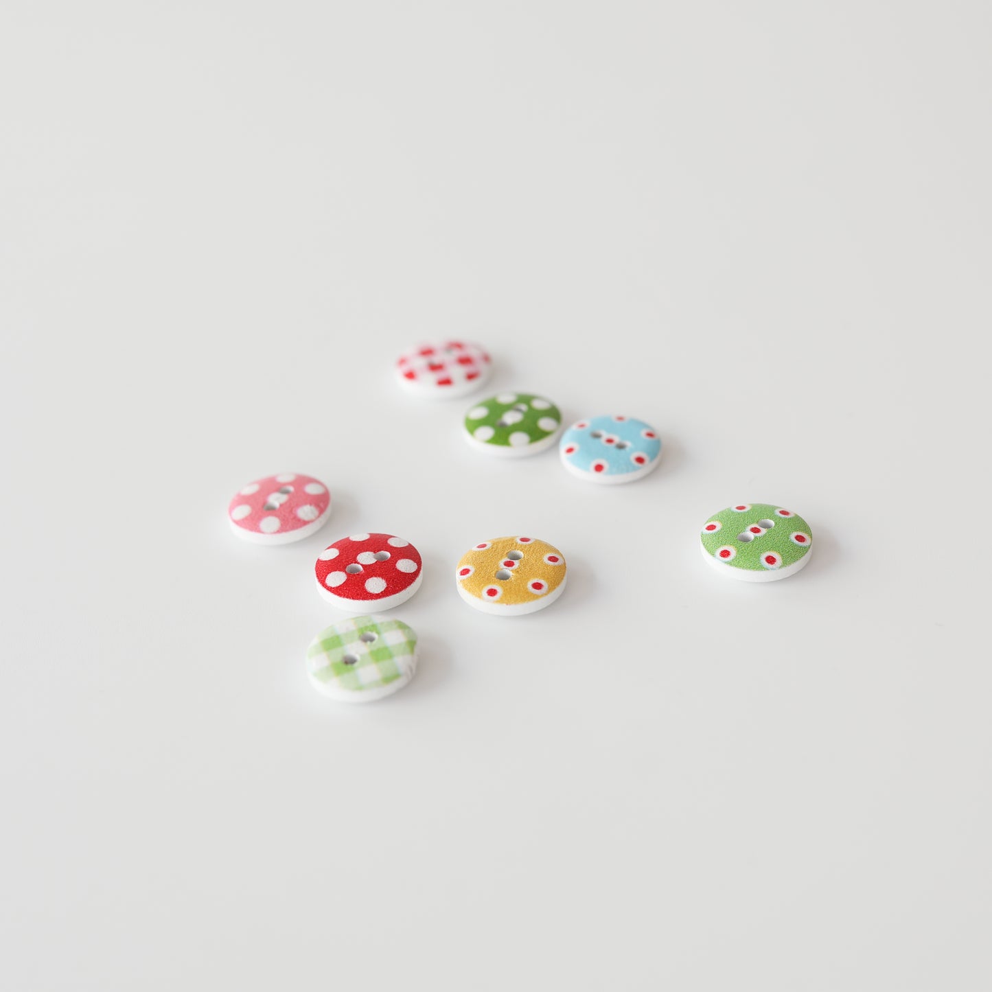 Boutons décoratifs – Bois peint