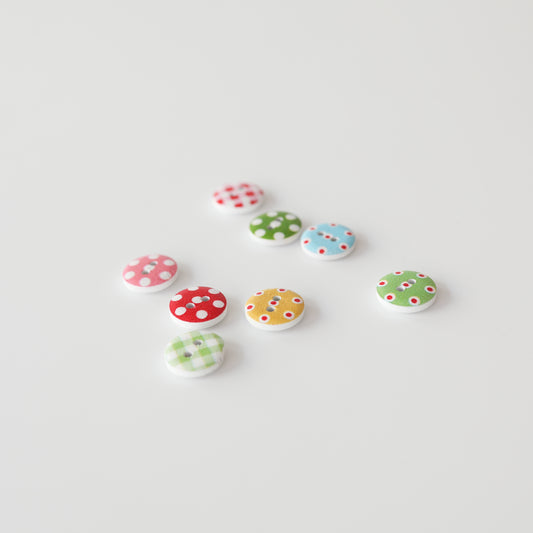 Boutons décoratifs – Bois peint
