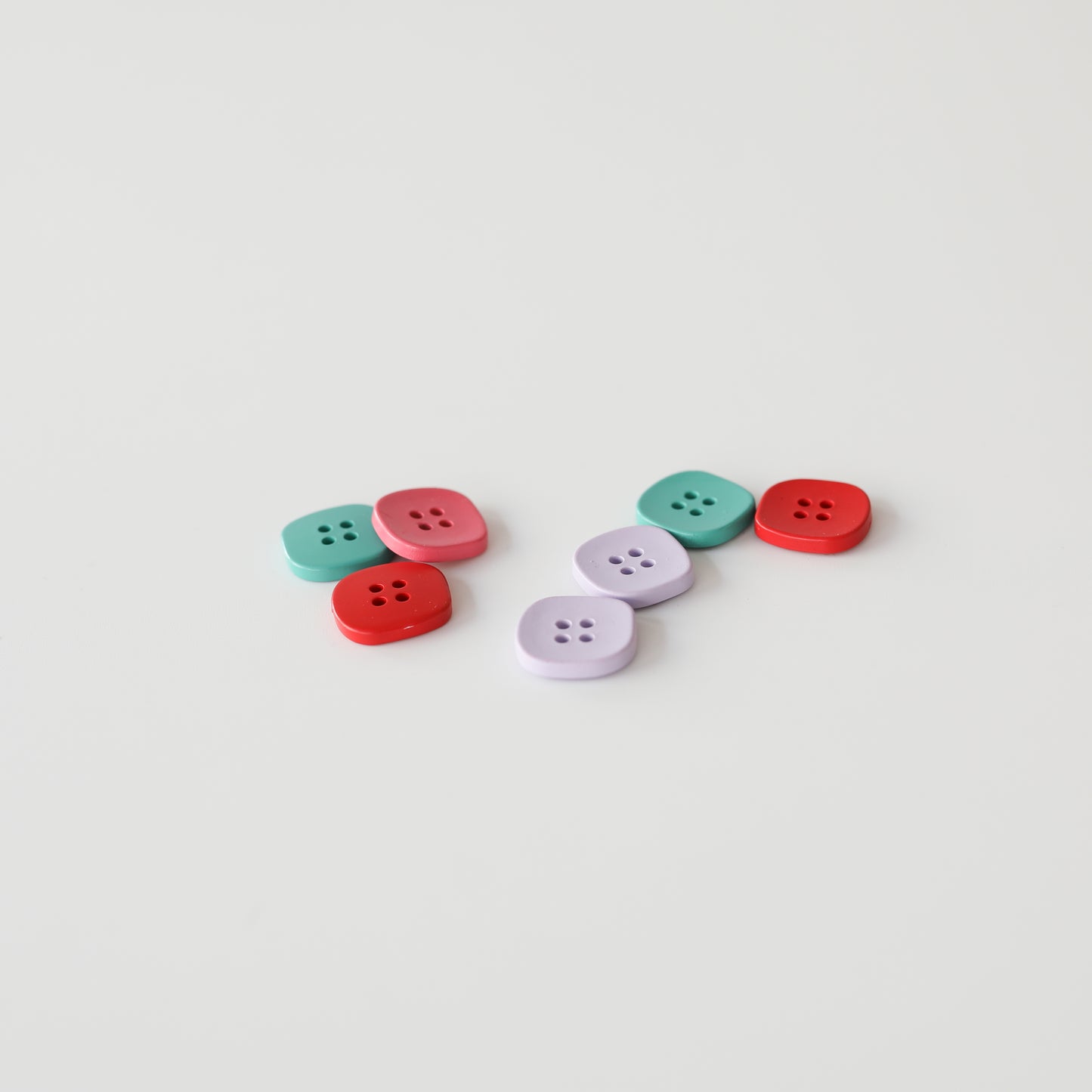 Boutons décoratifs – Carré multicolore