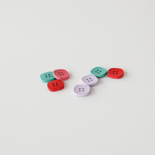 Boutons décoratifs – Carré multicolore