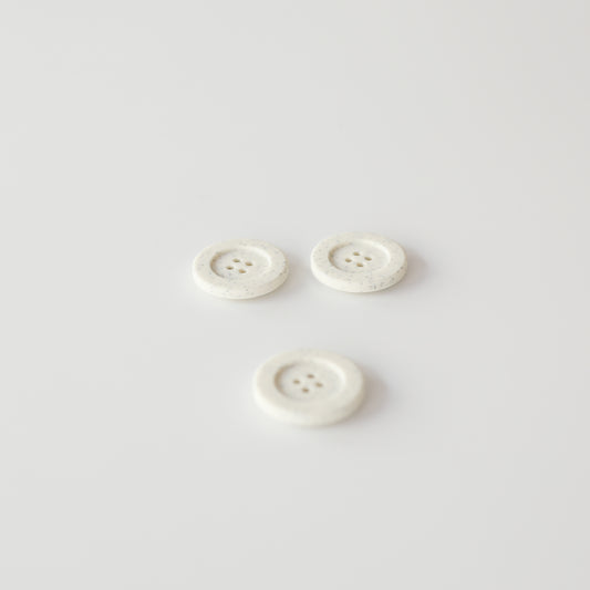 Boutons décoratifs – Blancs tachetés