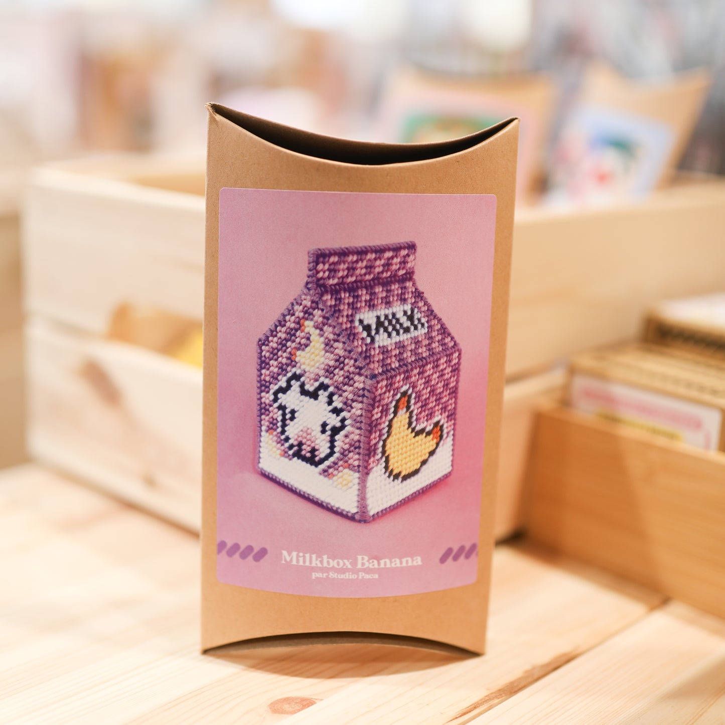 Kit canevas - Milkbox banana
