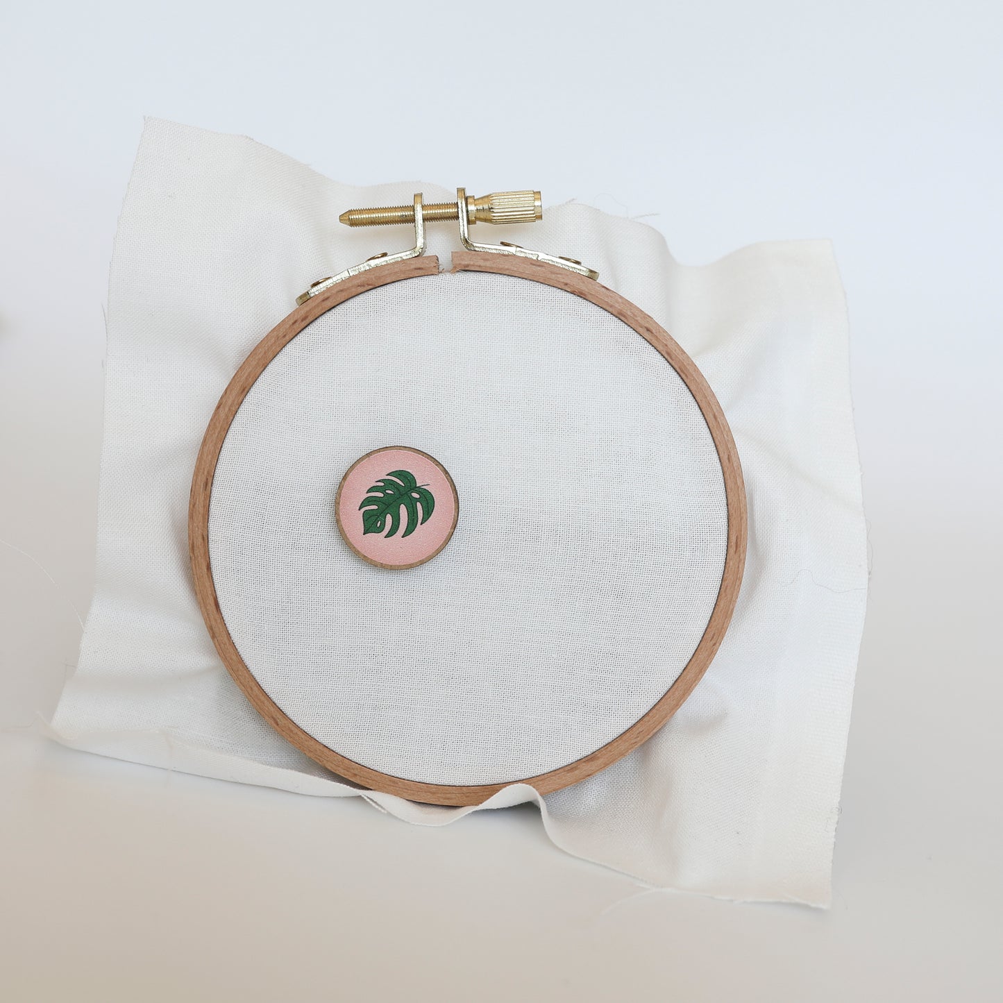 Porte-aiguille aimanté - La monstera