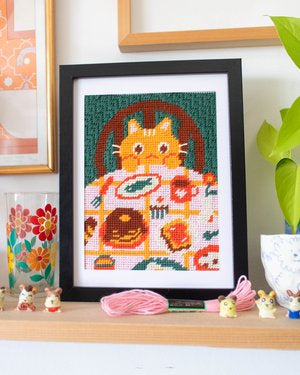 Canevas fatal - Cat Café