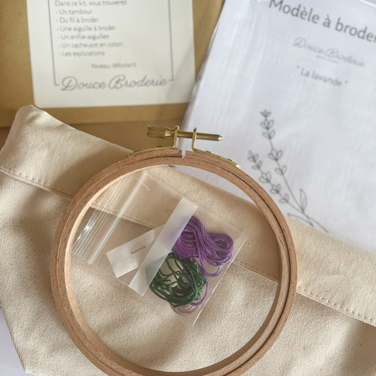 Kit de broderie - La Lavande