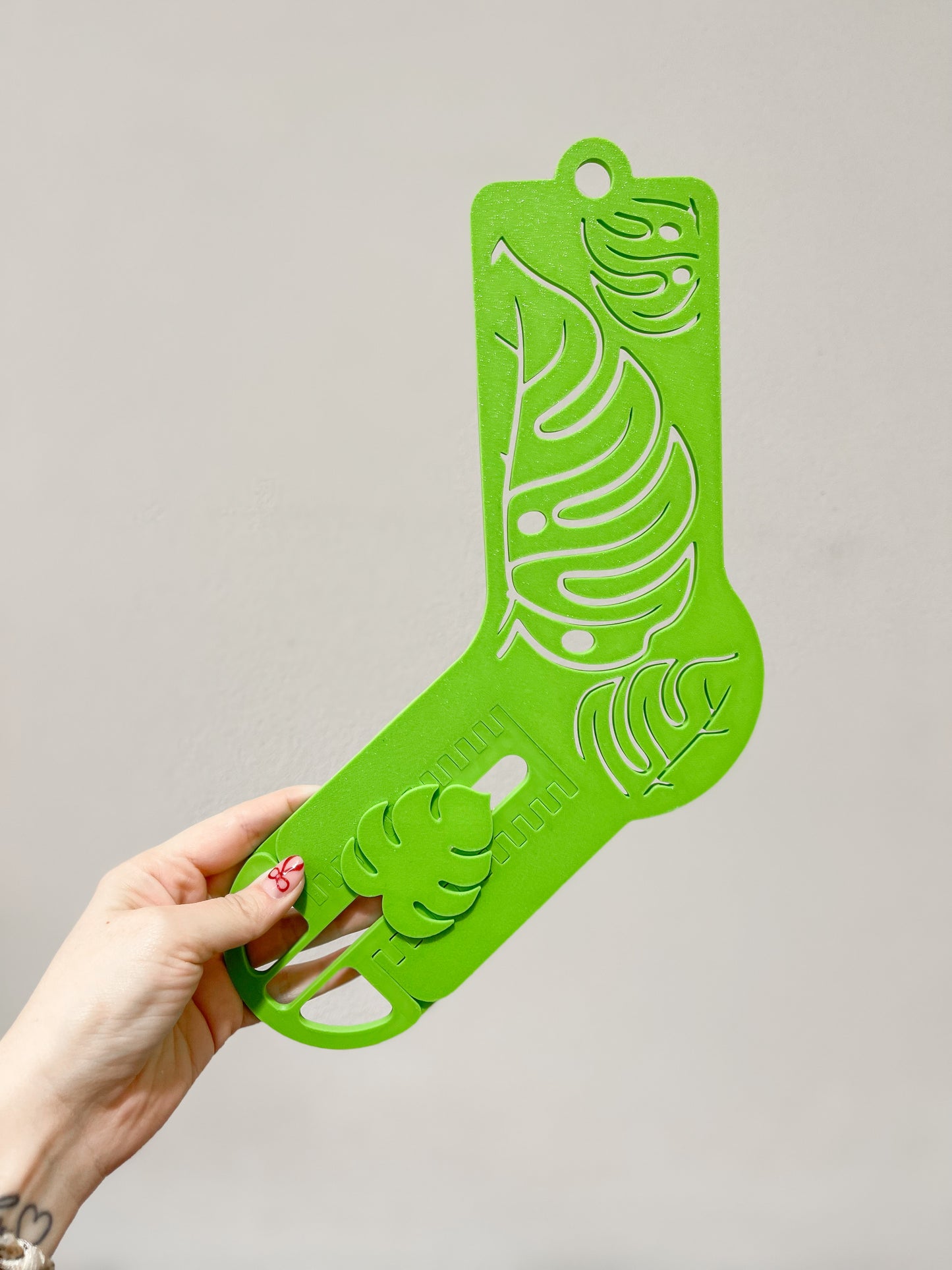 Bloqueurs à chaussettes réglables - Monstera