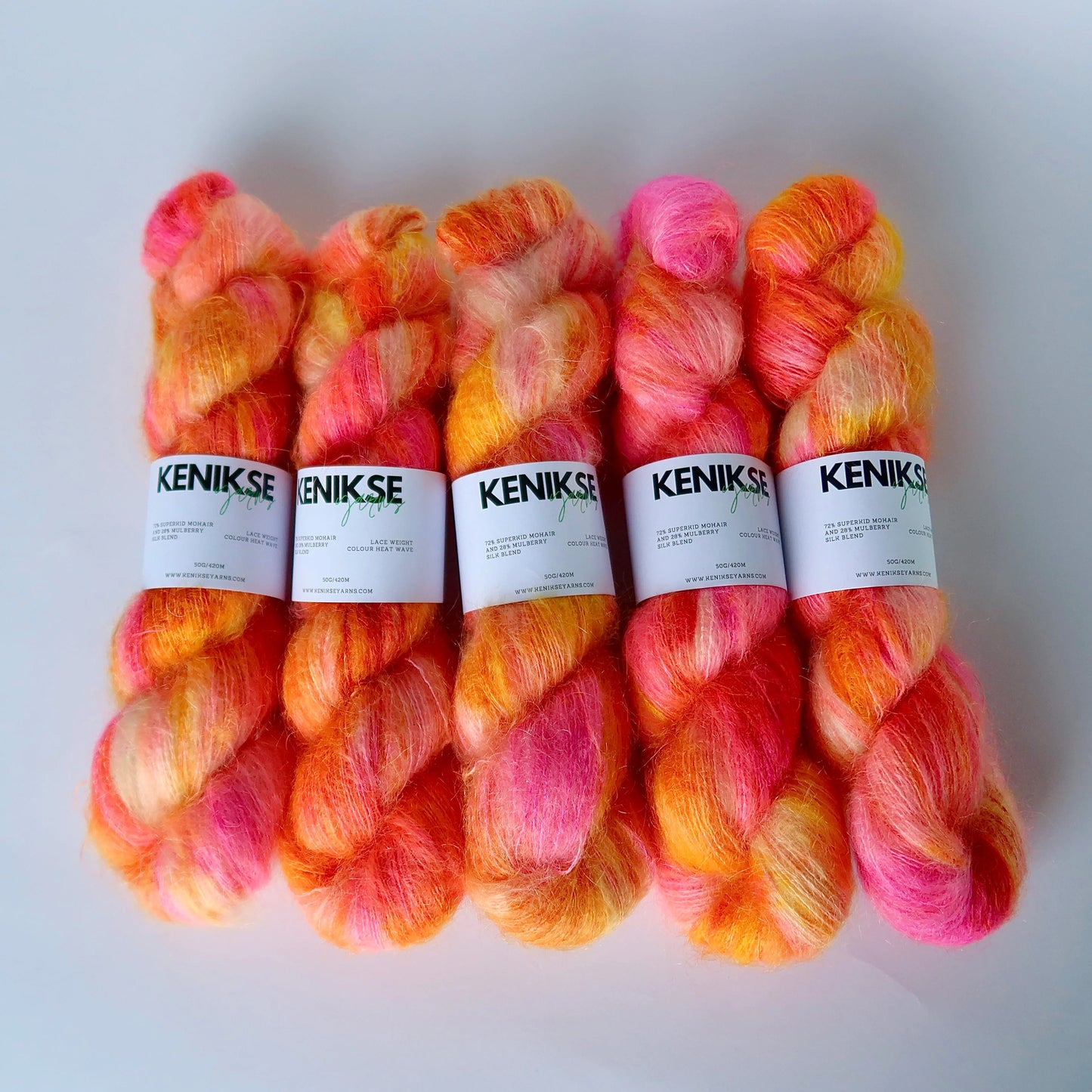 Superkid Mohair and Mulberry Silk - Kenikse Yarns