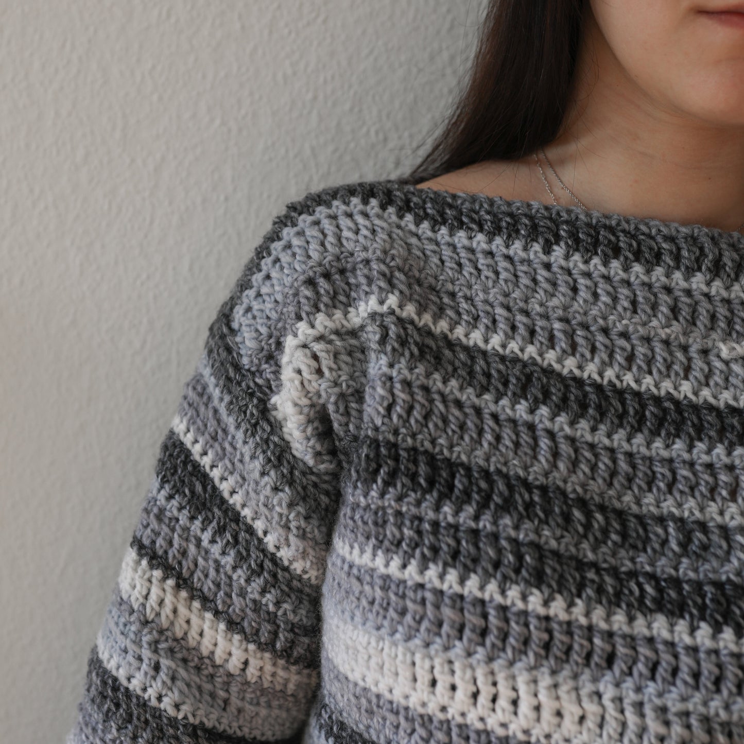Patron au crochet - le pull Bloom