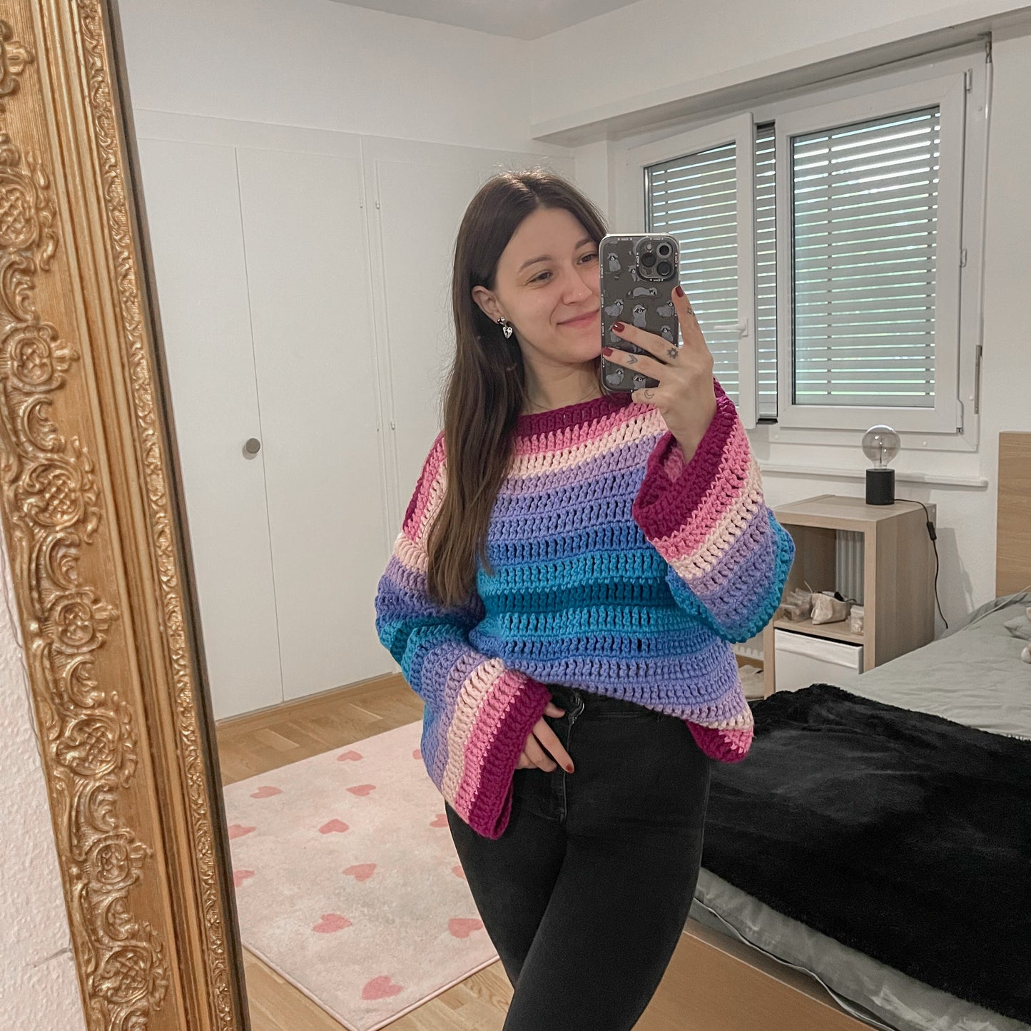 Patron au crochet - le pull Bloom