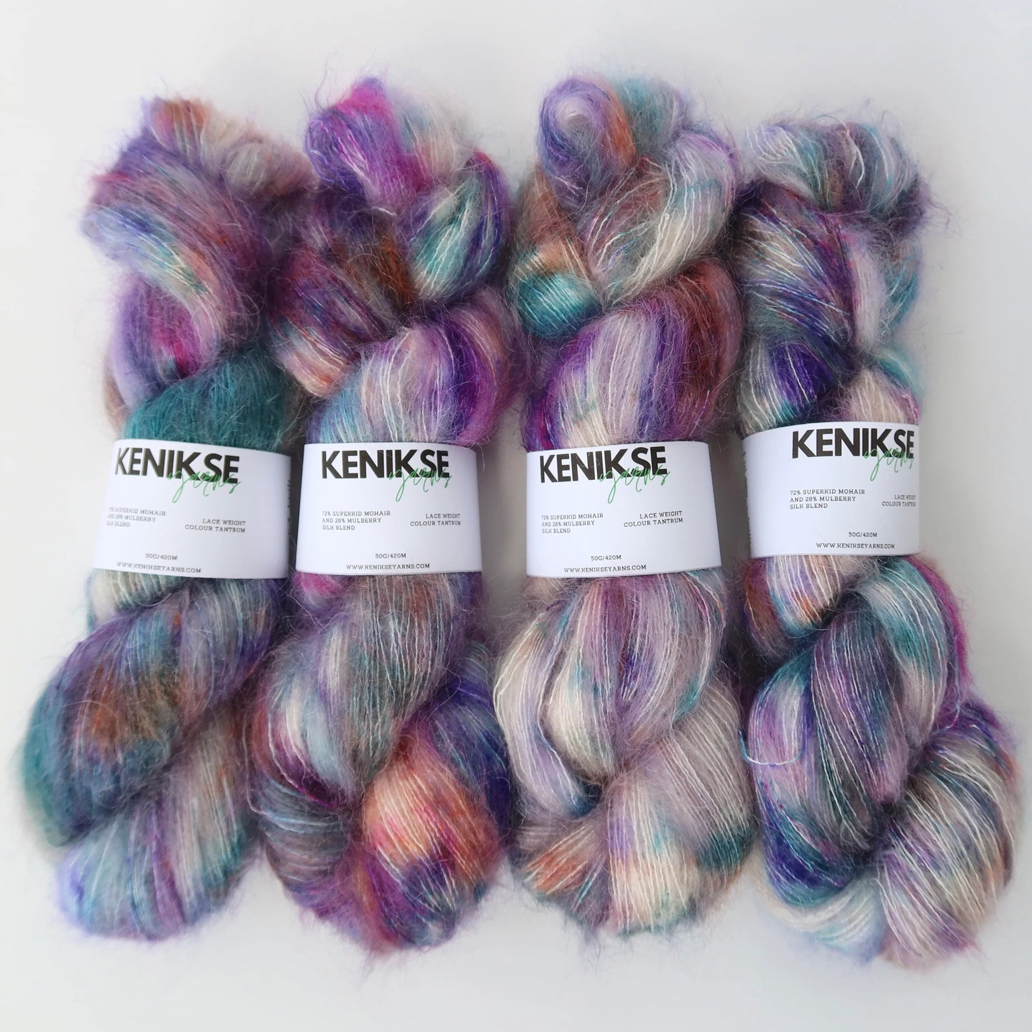Superkid Mohair and Mulberry Silk - Kenikse Yarns