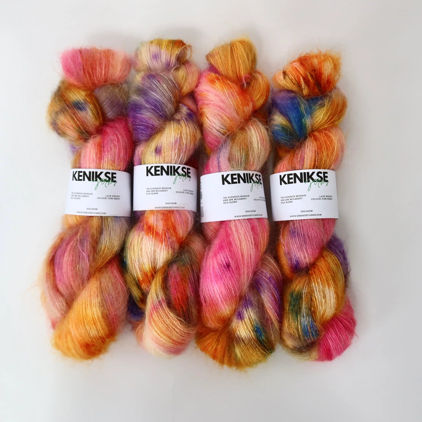 Superkid Mohair and Mulberry Silk - Kenikse Yarns