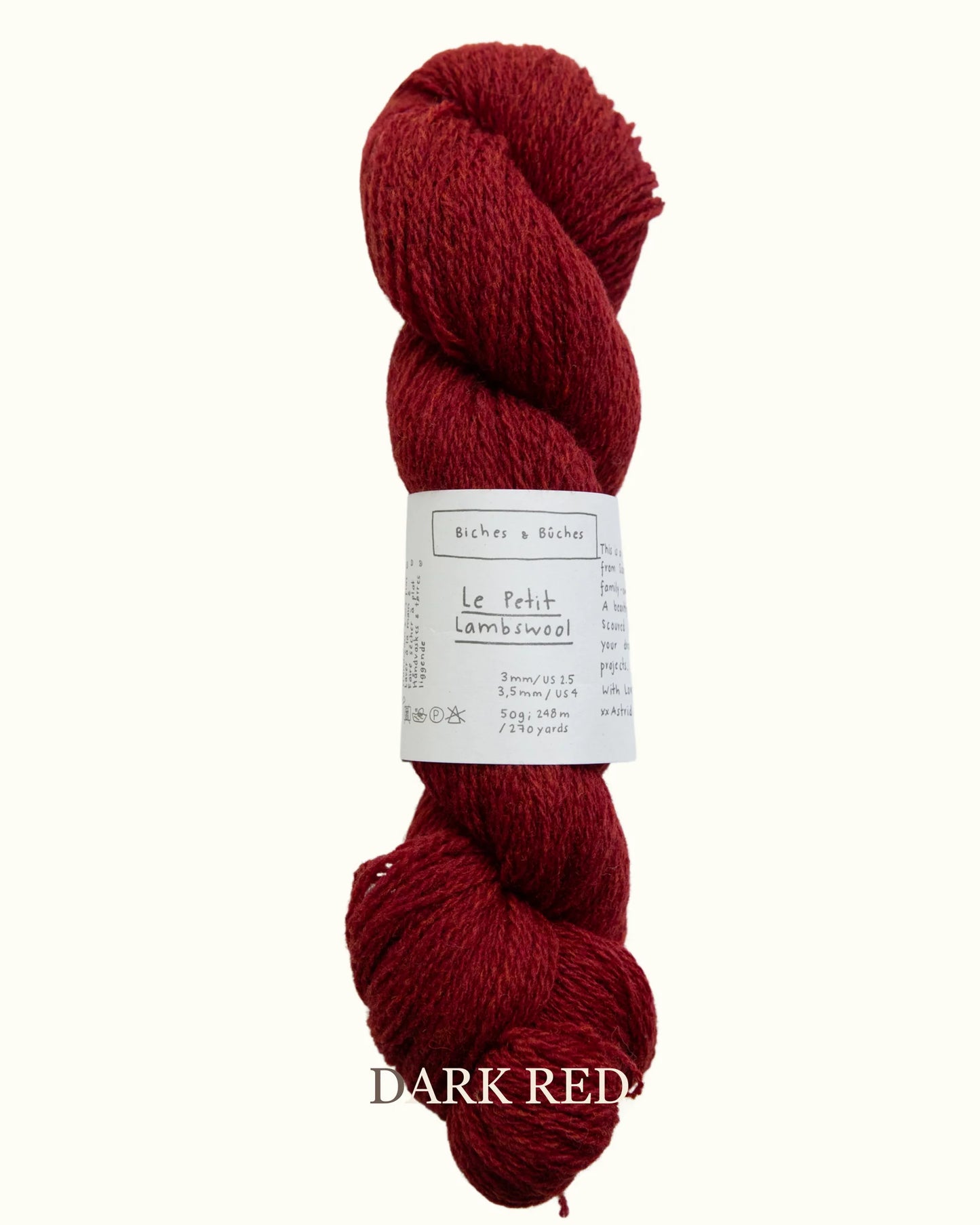 Le Petit Lambswool - Biche & Bûche