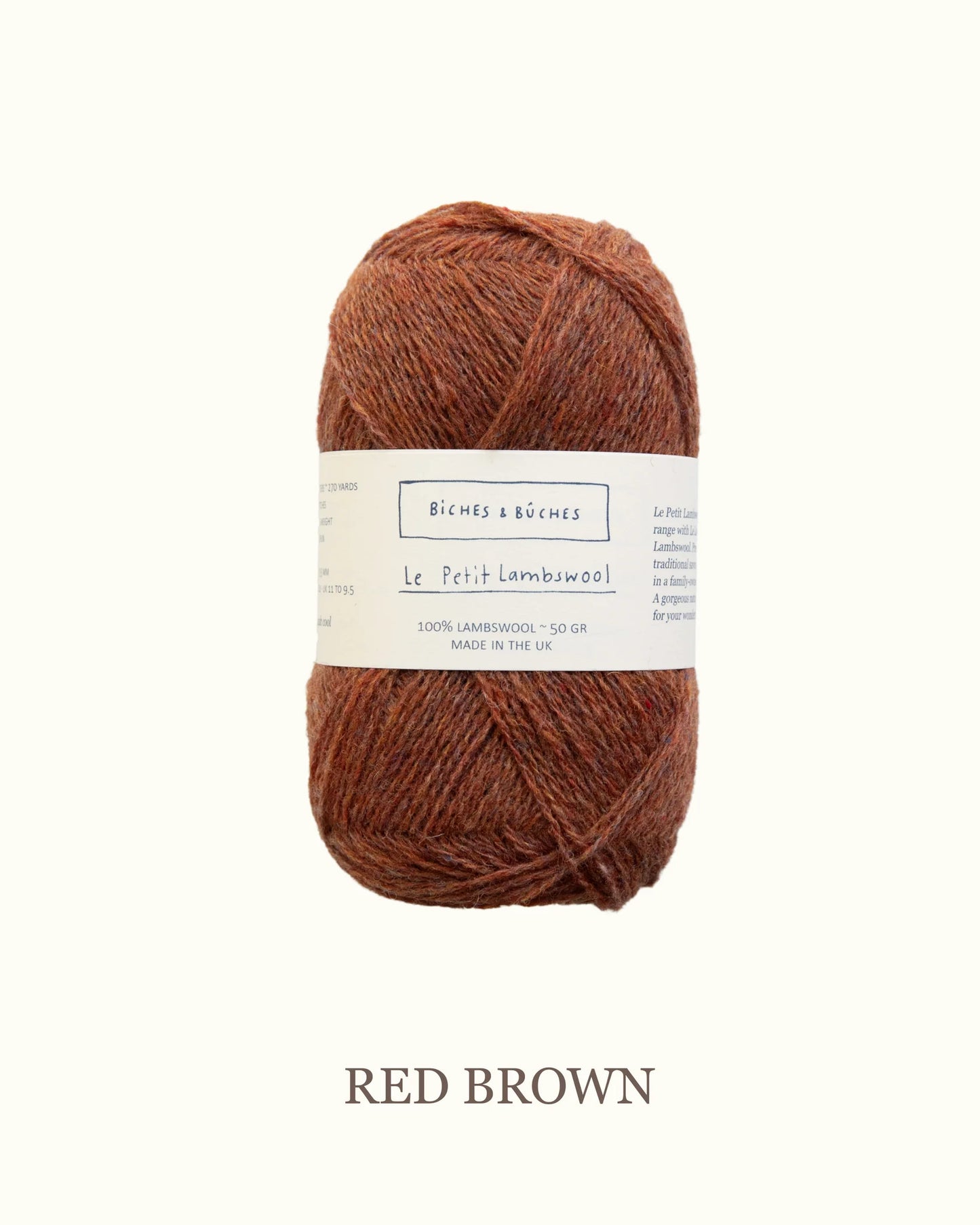 Le Petit Lambswool - Biche & Bûche