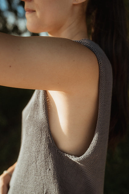 Patron de tricot - Muscle tank