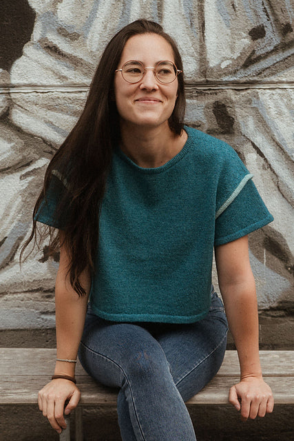 Patron de tricot - Nuit Blanche Tee