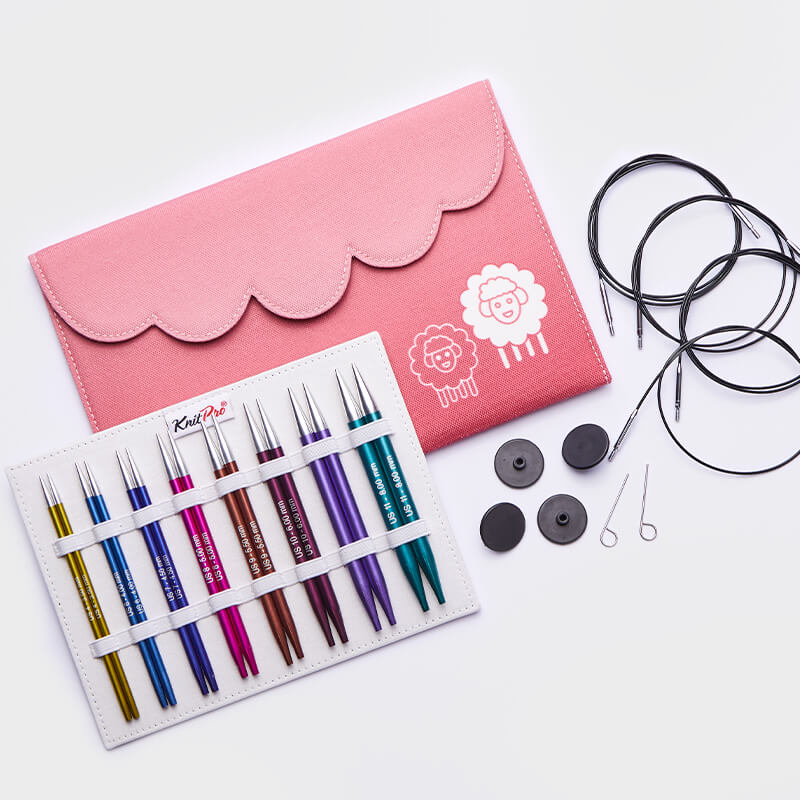 Set d’aiguilles interchangeables KnitPro Zing