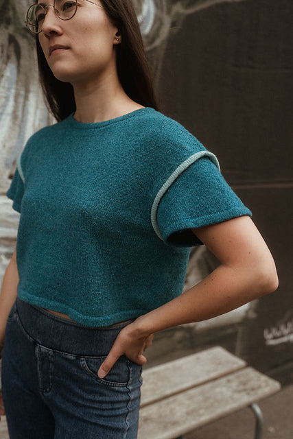 Patron de tricot - Nuit Blanche Tee