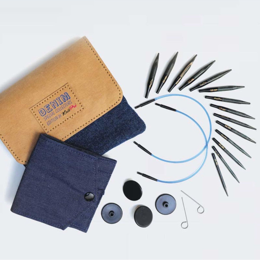 Trousse aiguilles à tricoter circulaires mini Indigo – KnitPro