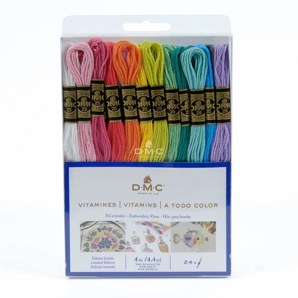 Assortiment de fils à broder mouliné - DMC