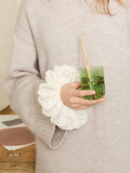 Patron de tricot Sandnes Garn - Fleur Scrunchie