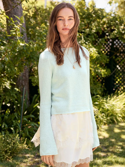 Patron de tricot Sandnes Garn - Lyra Sweater