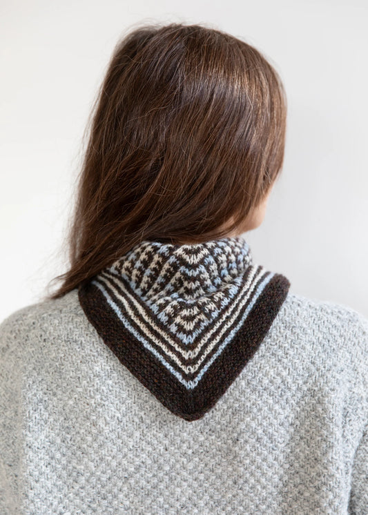 Patron de tricot Biches et Bûches - Isla Shawl