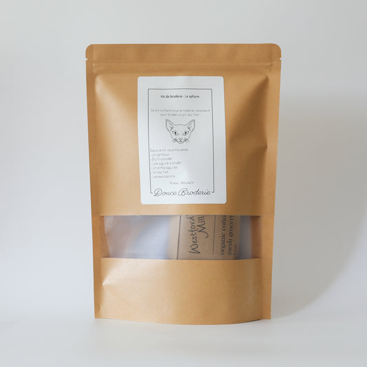 Kit de broderie - Le sphynx