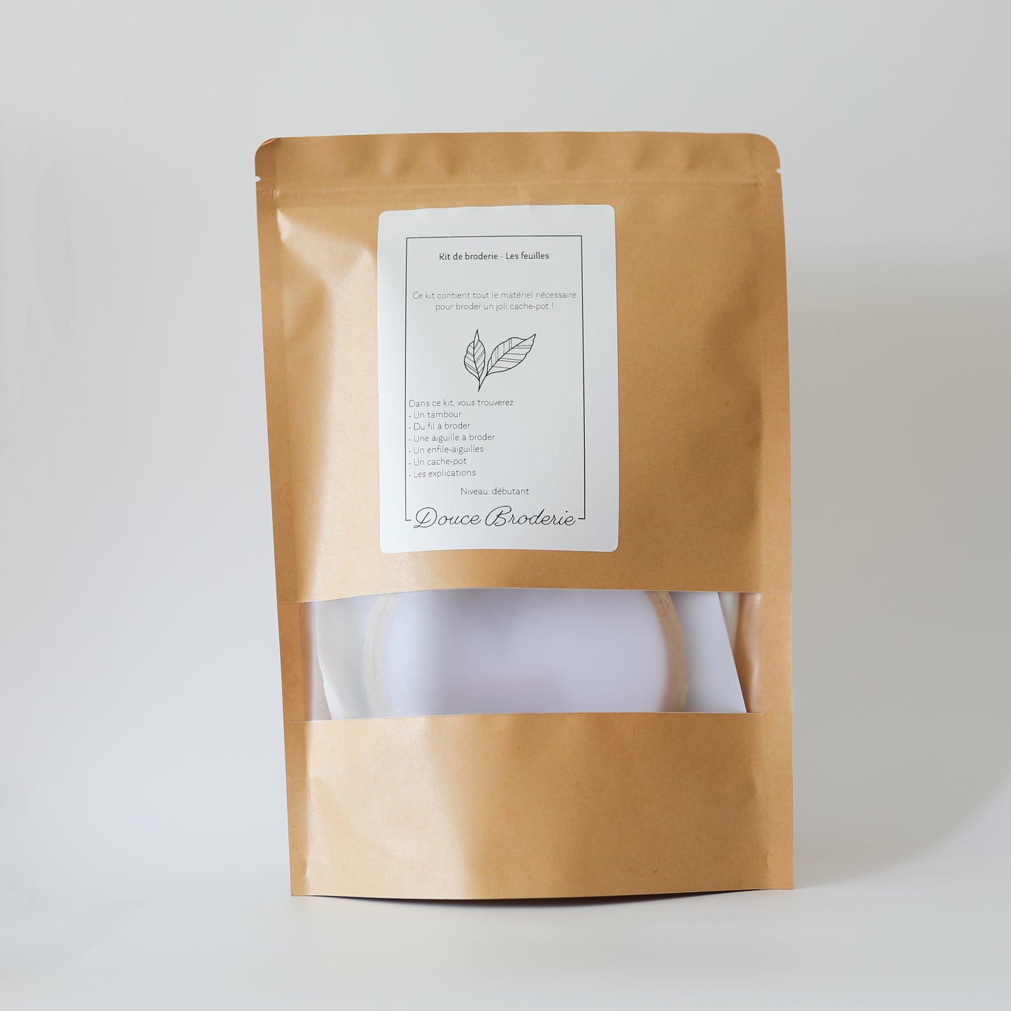 Kit de broderie - Les feuilles