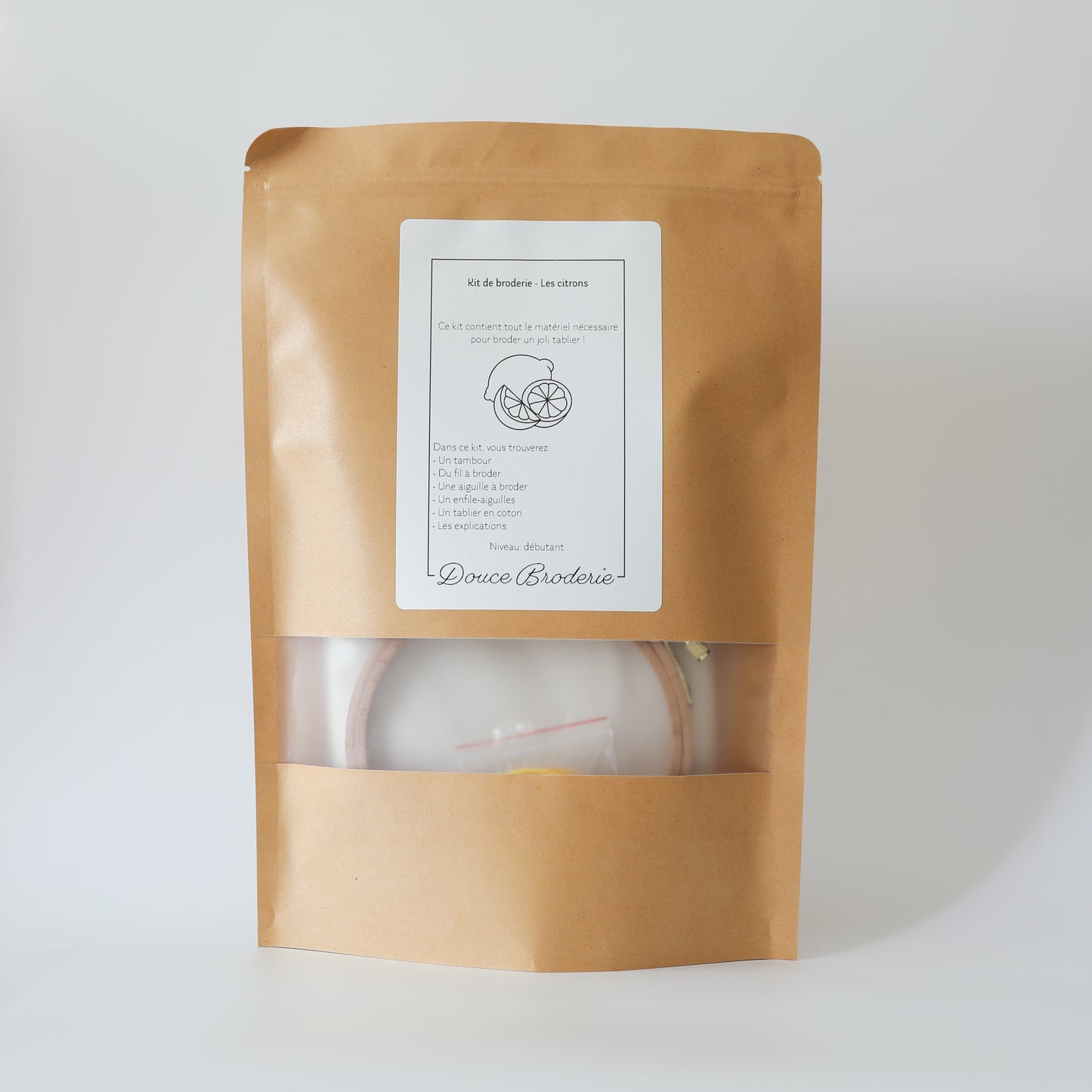 Kit de broderie - Les citrons