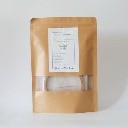 Kit de broderie - Breakfast in bed