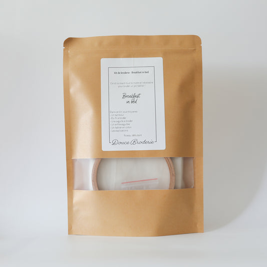 Kit de broderie - Breakfast in bed