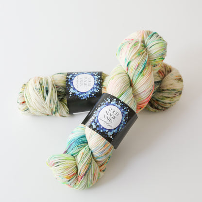 100% Merino - teint à la main
