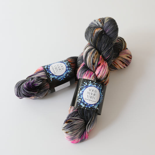 100% Merino - teint à la main