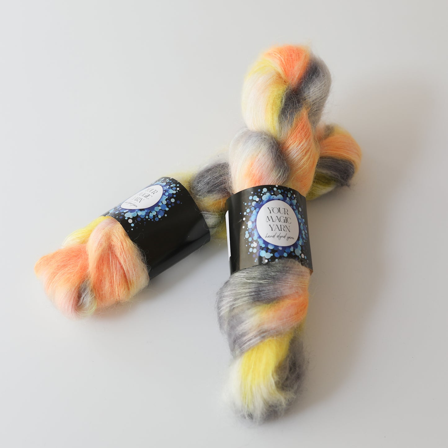 Kidmohair - teint à la main