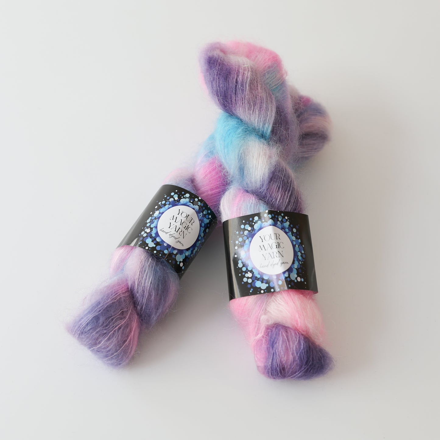 Kidmohair - teint à la main