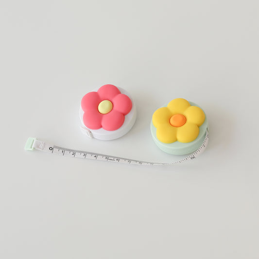 Mètre ruban dérouleur – Fleur