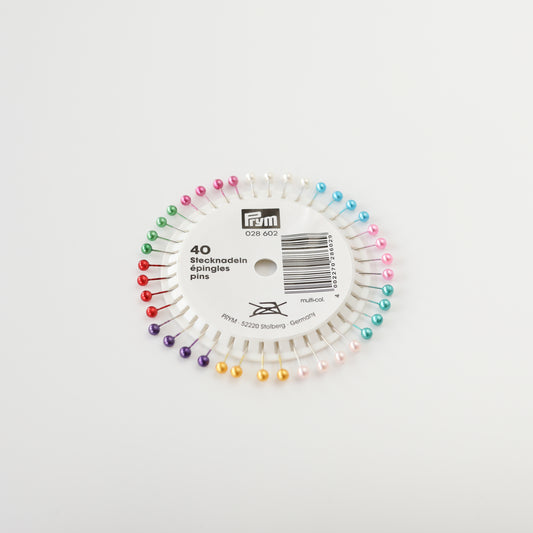 Épingles à tête de perle – Assortiment coloré