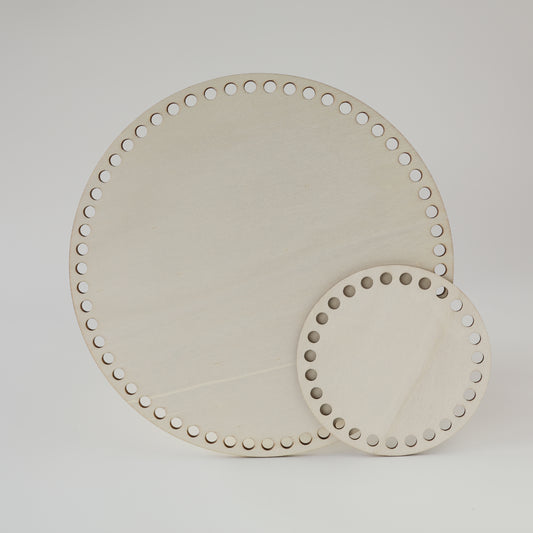 Fond en bois - rond