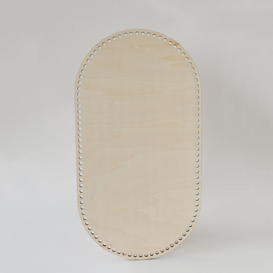 Fond en bois - ovale