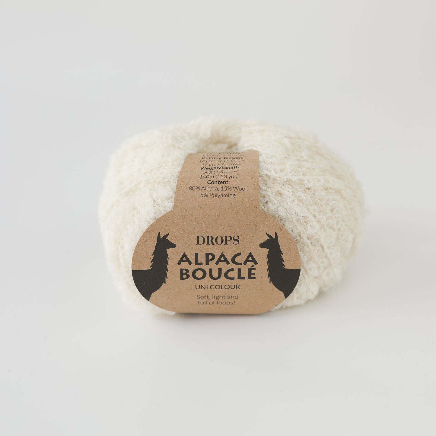 Alpaca Boucle - Drops