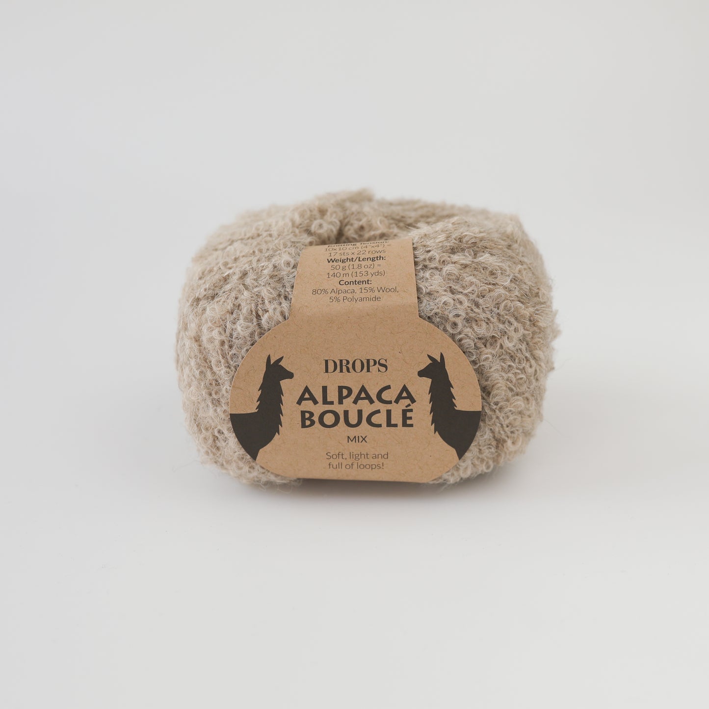 Alpaca Boucle - Drops