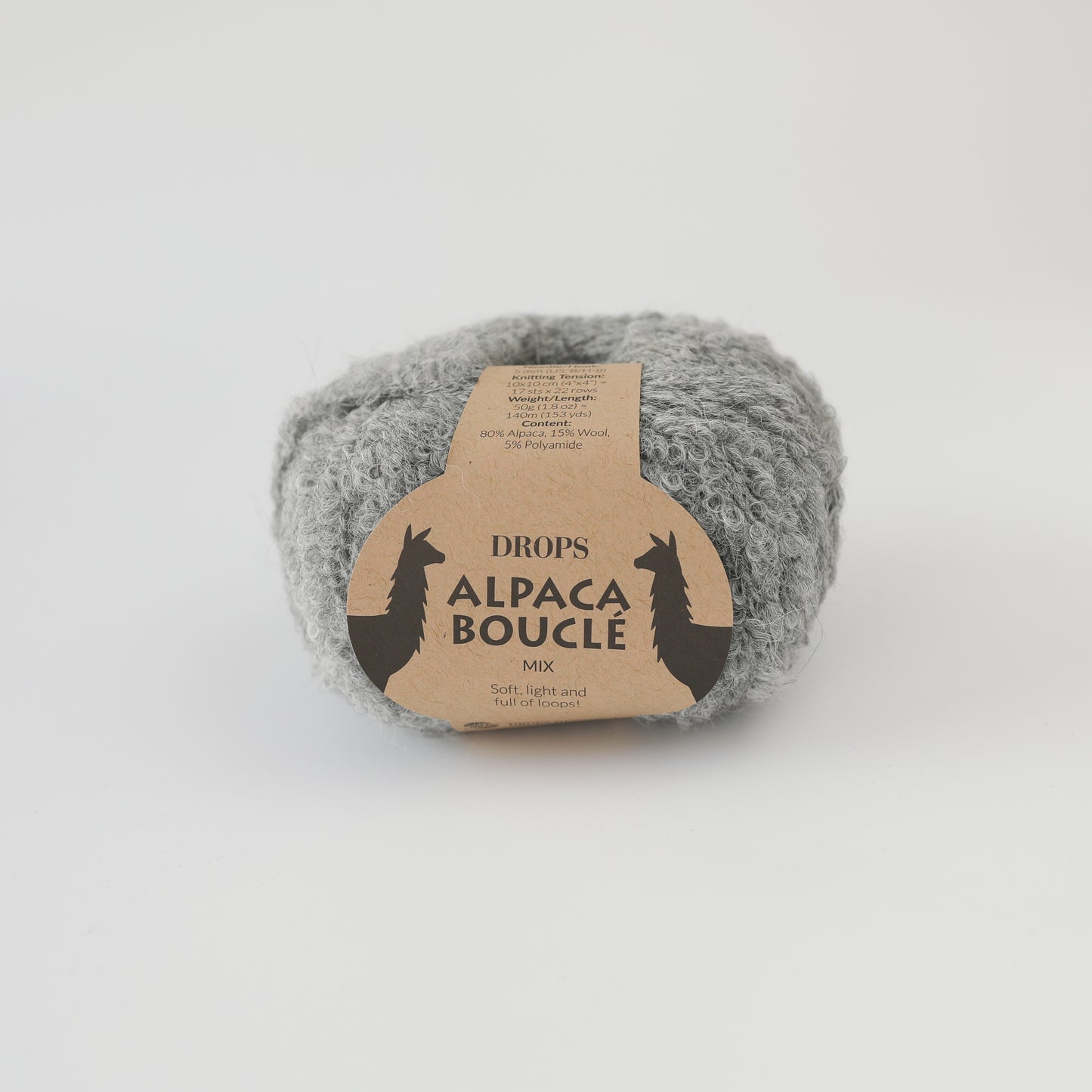Alpaca Boucle - Drops