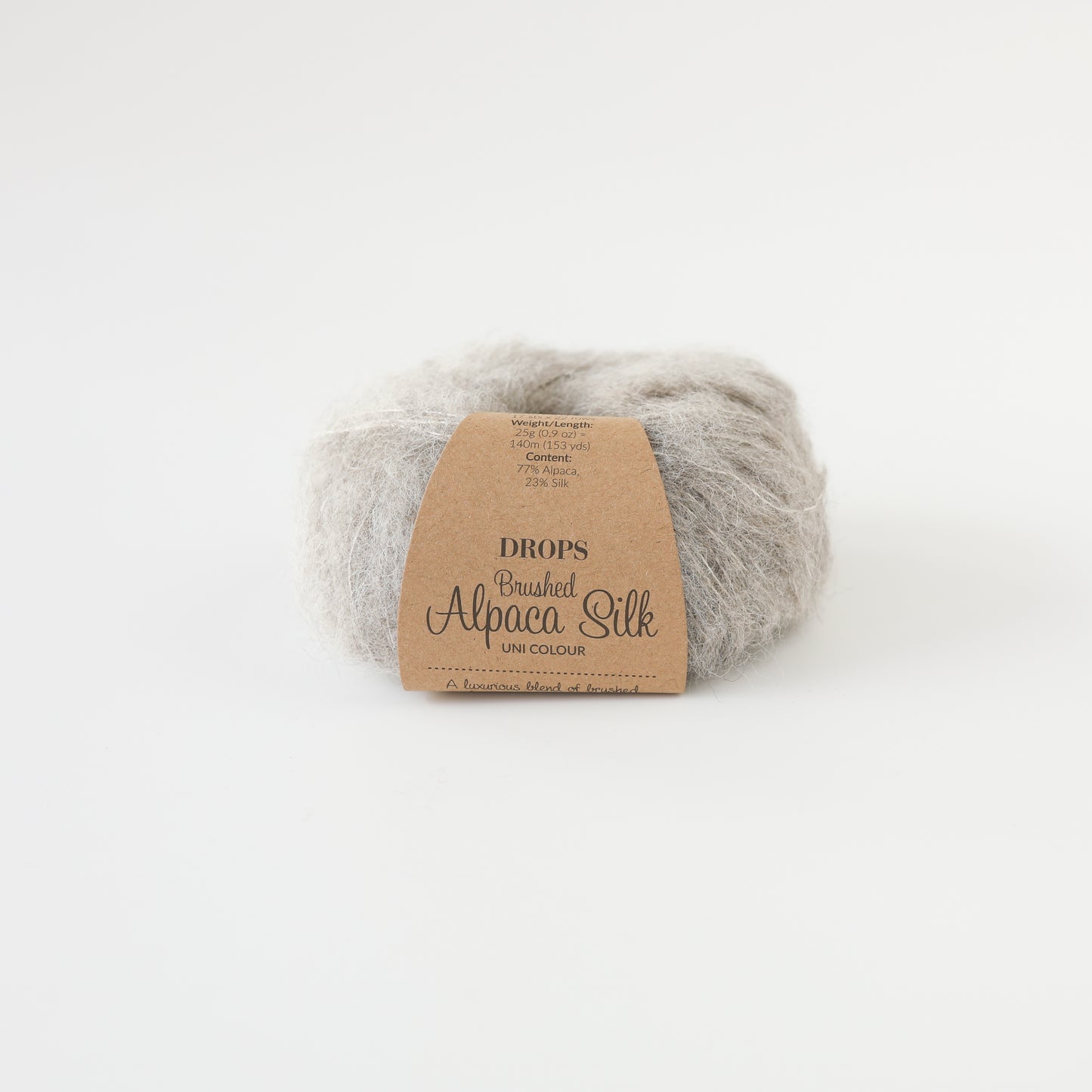 Brushed Alpaca Silk - Drops Design