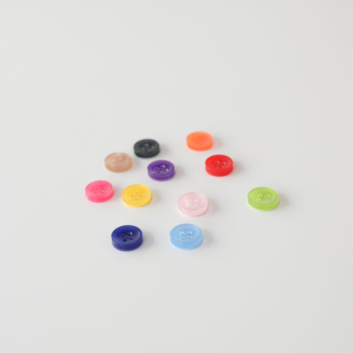 Boutons décoratifs – plastique multicolor