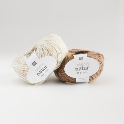 Natur créative 100 % chanvre – Rico Design