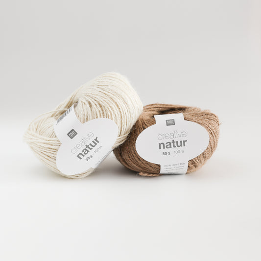 Natur créative 100 % chanvre – Rico Design
