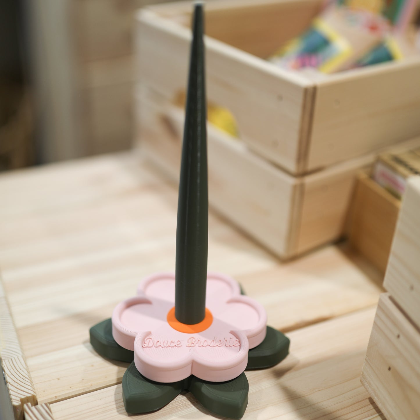 Dérouleur de pelote - Fleur