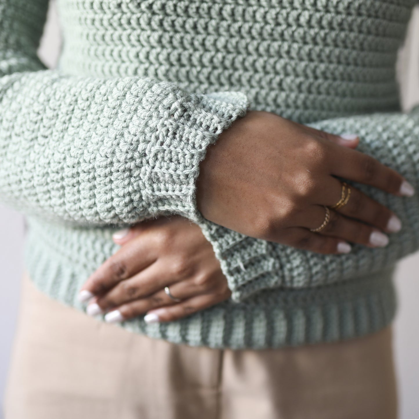 Patron au crochet - le pull raglan